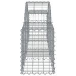 Εικόνα της Συρματοκιβώτιο Τοξωτό 200x30x40/60εκ. από Γαλβανισμένο Σίδερο Hobbo