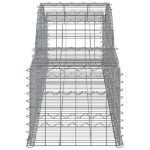 Εικόνα της Συρματοκιβώτιο Τοξωτό 300x50x40/60εκ. από Γαλβανισμένο Χάλυβα Hobbo