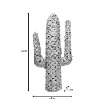 Εικόνα της Διακοσμητικό Wanzo Inart ψάθινο φυσικό 76x16x44εκ