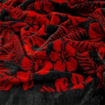 Εικόνα της Lino Πετσετα Θαλασσης Fiorre Dgrey-red 86x160