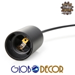 Εικόνα της GloboStar® WIRED 01173 Vintage Φωτιστικό Οροφής Πολύφωτο Μαύρο