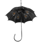 Εικόνα της GloboStar® UMBRELLA 01407 Vintage Industrial Κρεμαστό Φωτιστικό Οροφής Πολύφωτο Γκρι Σκουριά Μεταλλικό Φ58 x Υ60cm