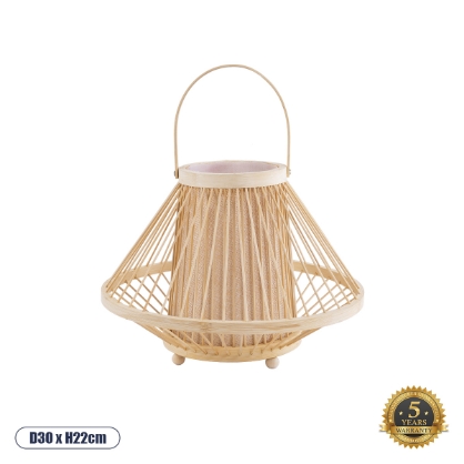 Εικόνα της GloboStar® CATHY 02006 Boho Επιτραπέζιο Φωτιστικό Πορτατίφ Μονόφωτο 1 x E27 AC220-240V IP20 - Φ30 x Υ22cm