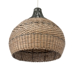 Εικόνα της GloboStar® SEYCHELLES 01949 Boho Κρεμαστό Φωτιστικό Οροφής Μονόφωτο 1 x E27 AC220-240V IP20 - Φ60 x Υ60cm