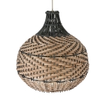 Εικόνα της GloboStar® SEYCHELLES 01948 Boho Κρεμαστό Φωτιστικό Οροφής Μονόφωτο 1 x E27 AC220-240V IP20 - Φ40 x Υ40cm