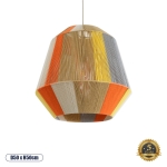 Εικόνα της GloboStar® SALERNO 02289 Boho Κρεμαστό Φωτιστικό Οροφής Μονόφωτο 1 x E27 AC220-240V IP20 - Φ50 x Υ50cm