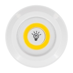 Εικόνα της GloboStar® Φωτιστικά Νυκτός Μπαταρίας LED COB 6W 600lm με Timer & Ασύρματο Χειριστήριο RF - ΣΕΤ 3 Τεμαχίων Θερμό Λευκό 3000K