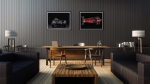 Εικόνα της Brookpace Lascelles - Art Print Ferrari Alfa Tipo B P3 Με Κορνίζα Black Box