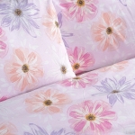 Εικόνα της Lino Σετ Σεντονια Blume Lilac 170x260