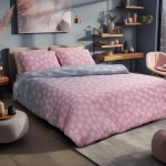 Εικόνα της Lino Σετ Σεντονια Florito Pink 230x260