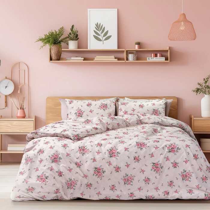 Εικόνα της Lino Σετ Σεντονια Mazzo Pink 230x260